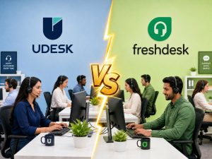 Udesk vs Freshdesk: Key Differences & Industry-Specific Selection Guide 2026